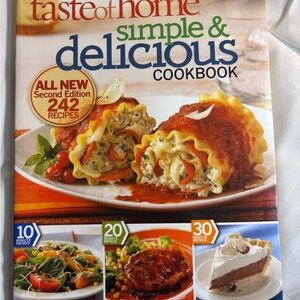 Taste of Home Simple & Delicious Cookbook 242 recipes